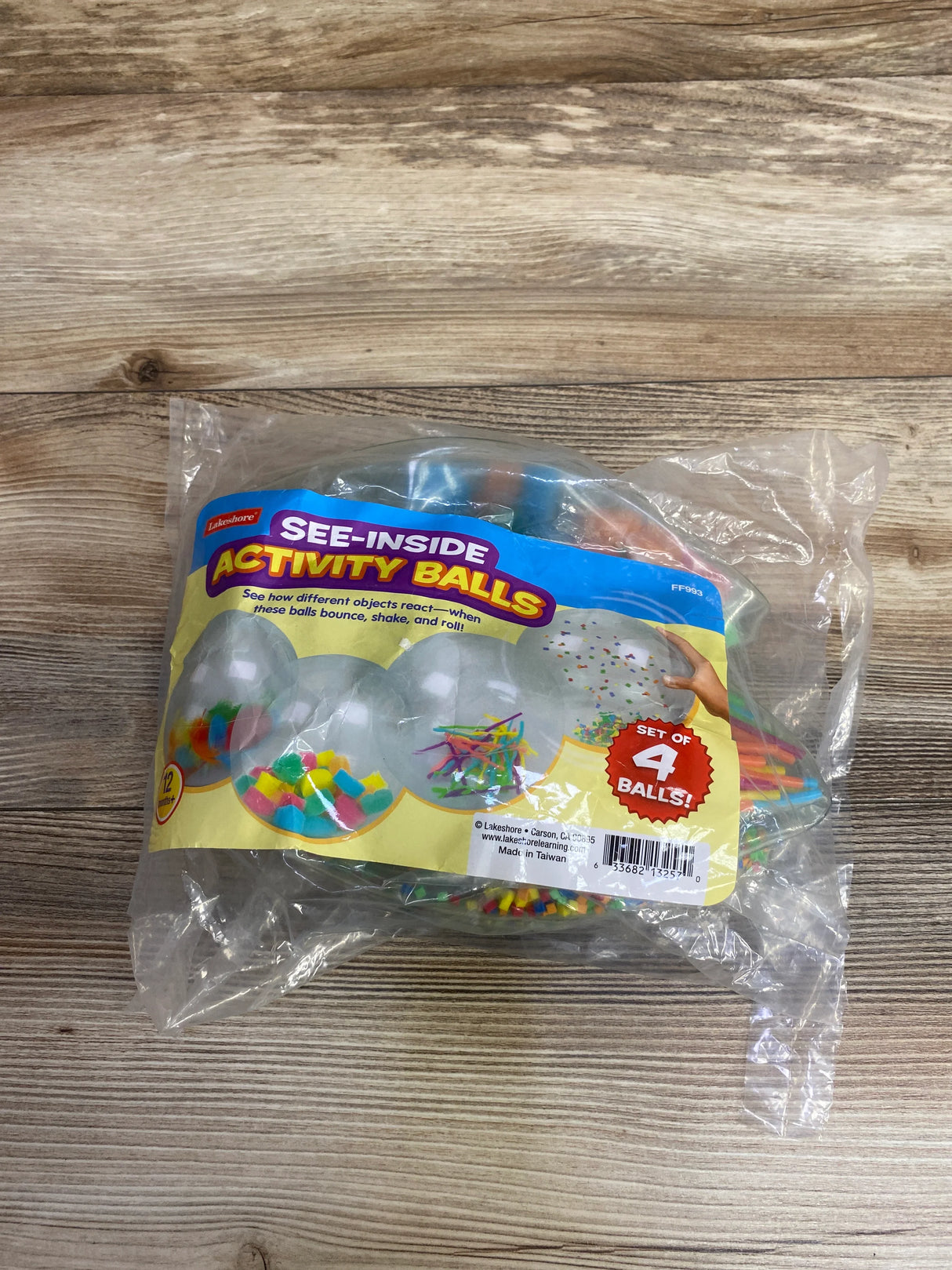 NEW Lakeshore See-Inside Activity Balls