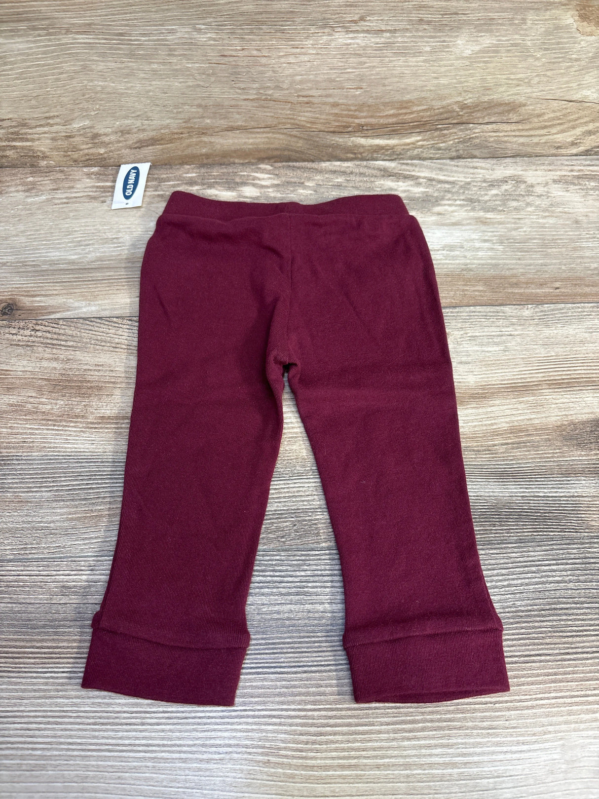 NEW Old Navy Pull On Pants Burgundy sz 12-18m - Me n Mommy To Be