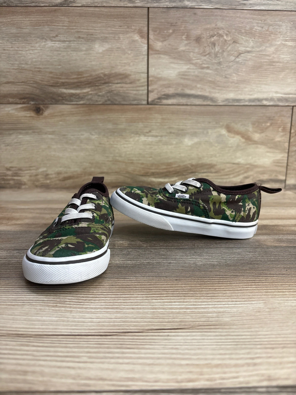 Vans Old Skool V Camo Sneakers Green sz 9.5c