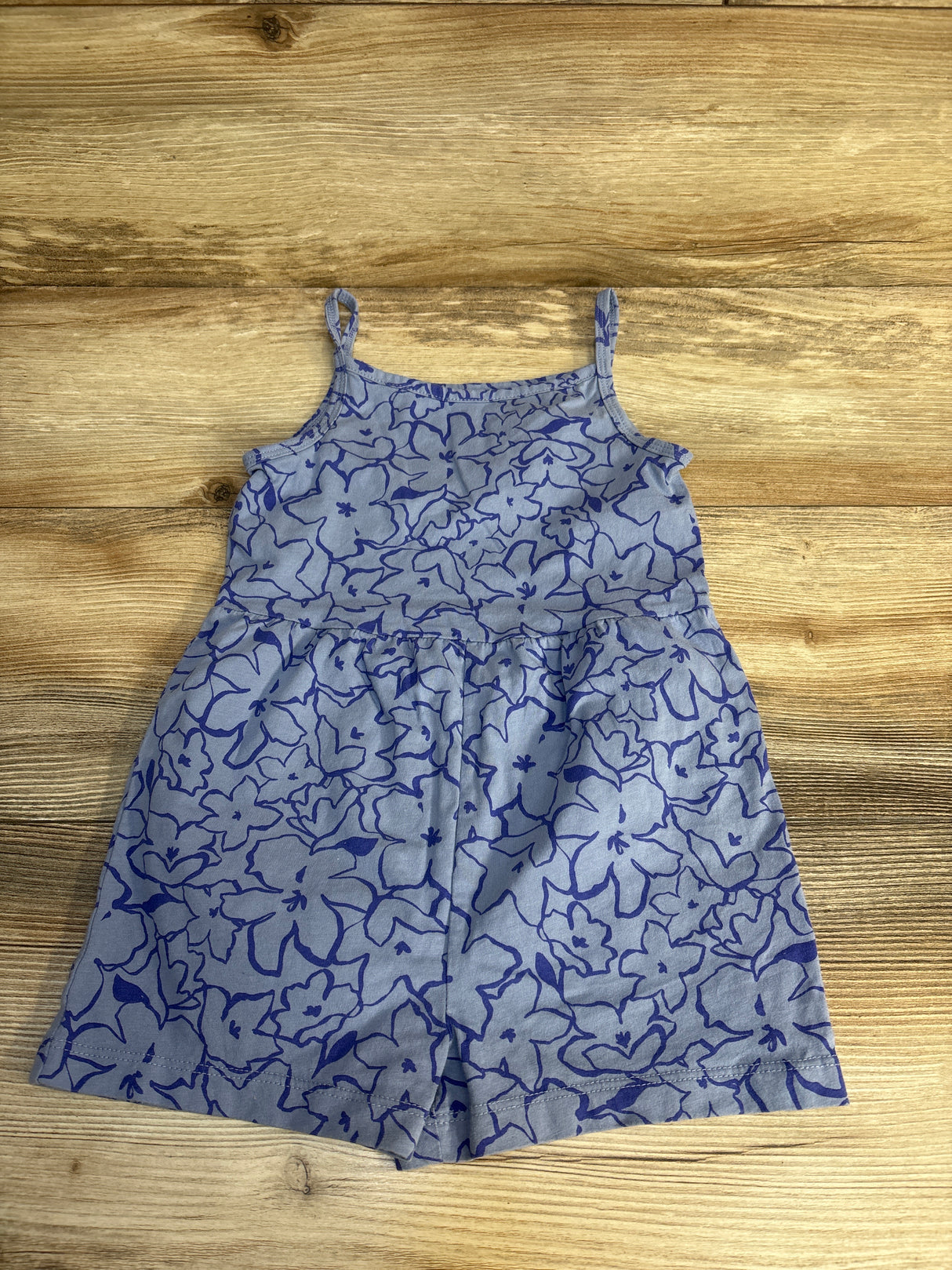 Carter's Floral Shortie Romper Purple sz 5T