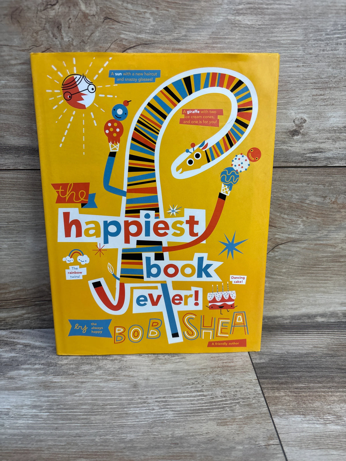 The Happiest Book Ever Hardcover Book