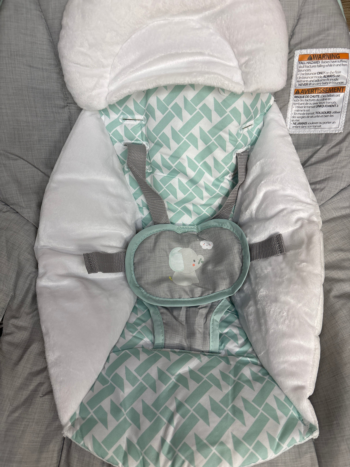 NEW Ingenuity Keep Cozy 3-in-1 Grow with Me Baby Bouncer, Rocker & Toddler Seat in Weaver