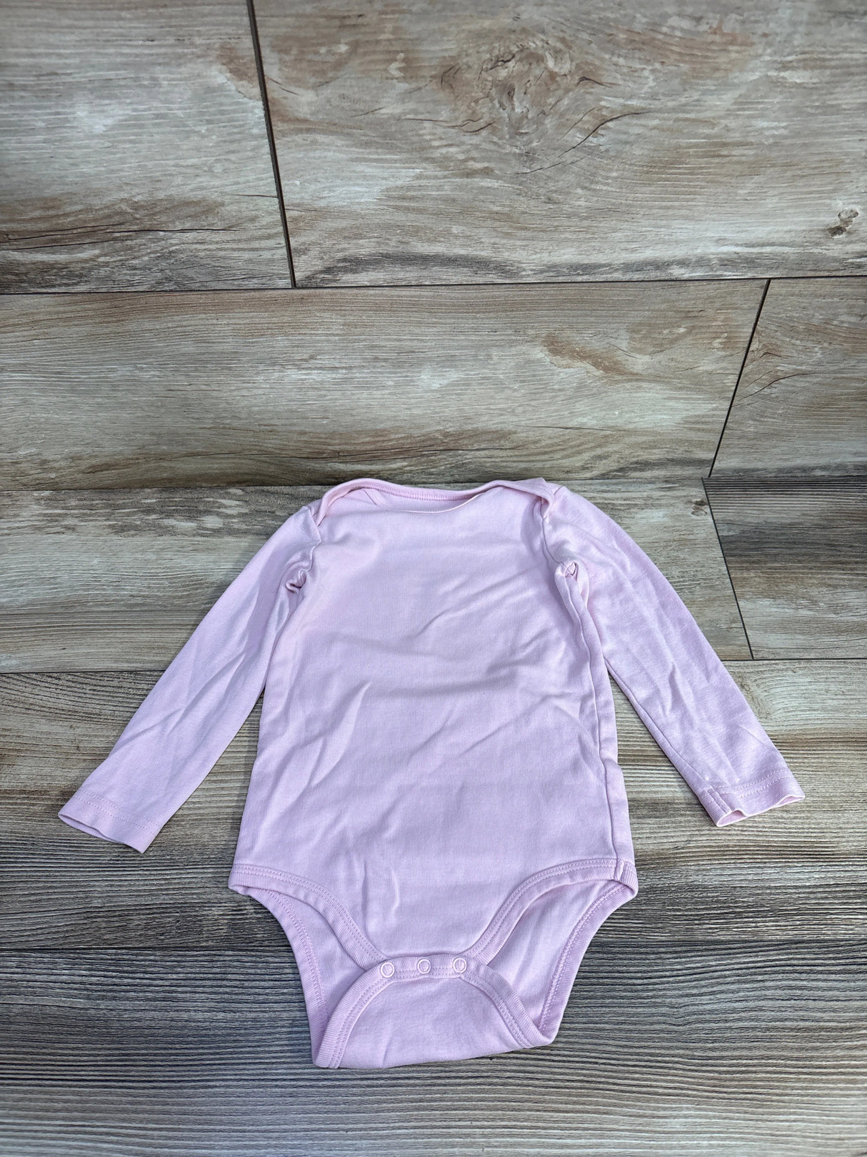 Primary Long Sleeve Bodysuit Pink 18-24m