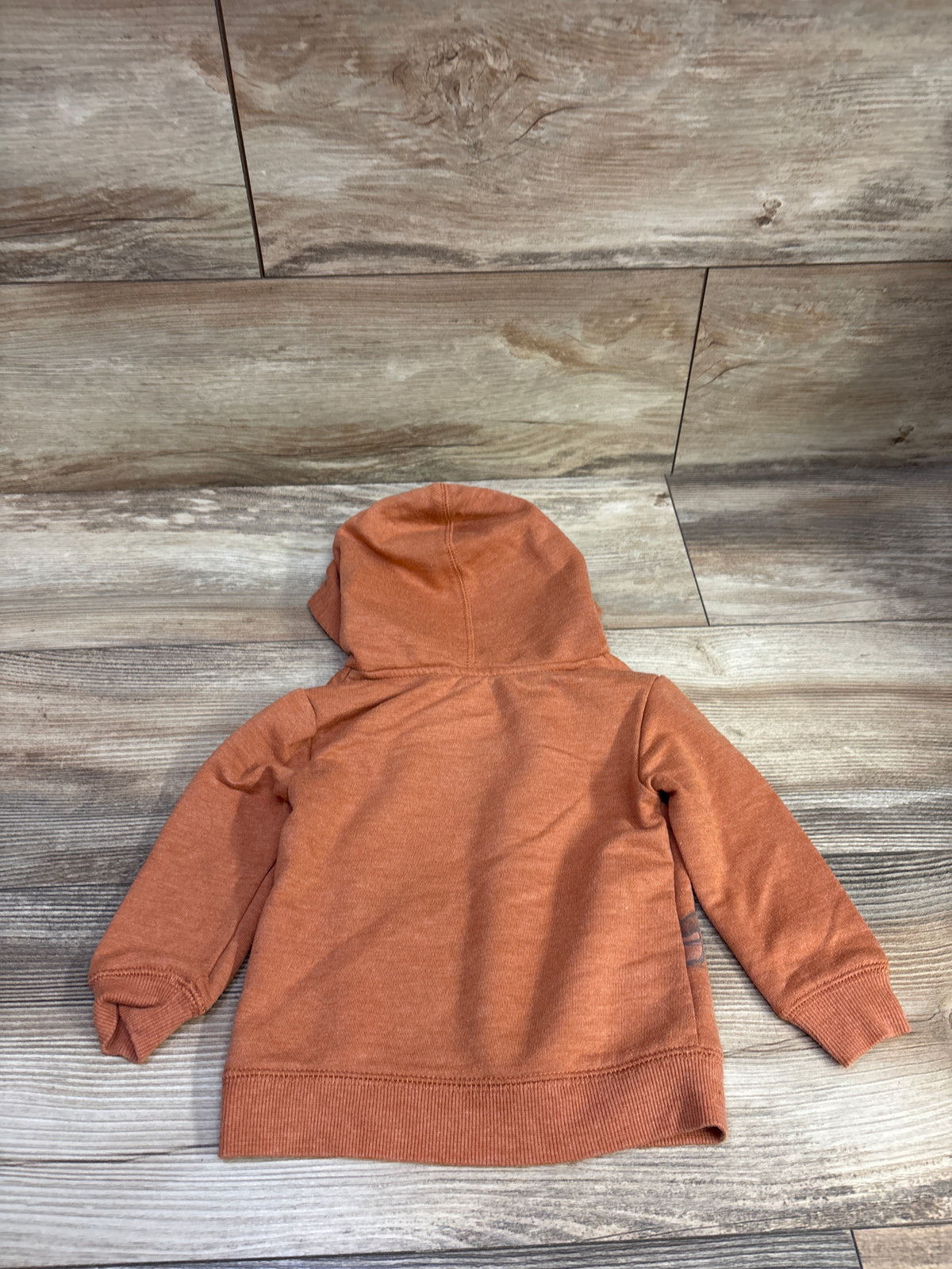 Disney 100 Pullover Hooded Sweatshirt Orange sz 12m
