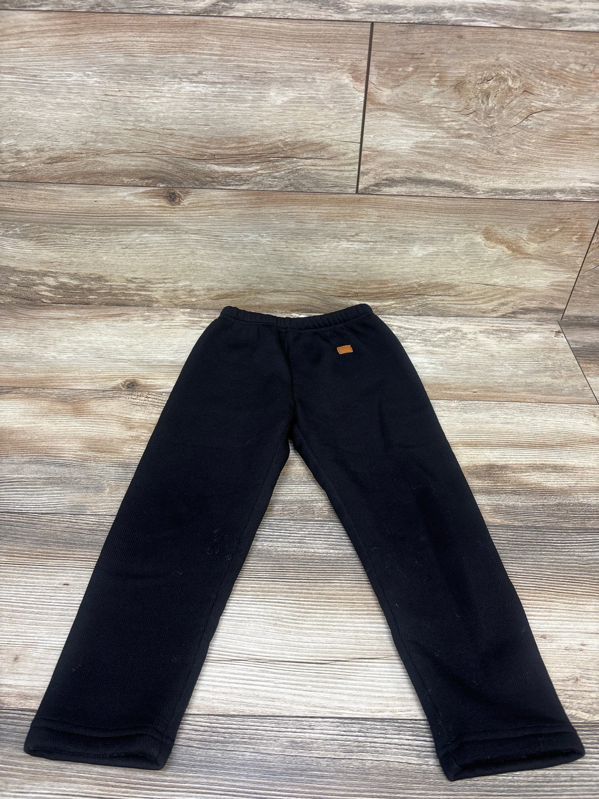 Shein Sherpa Lined Joggers Black sz 5T
