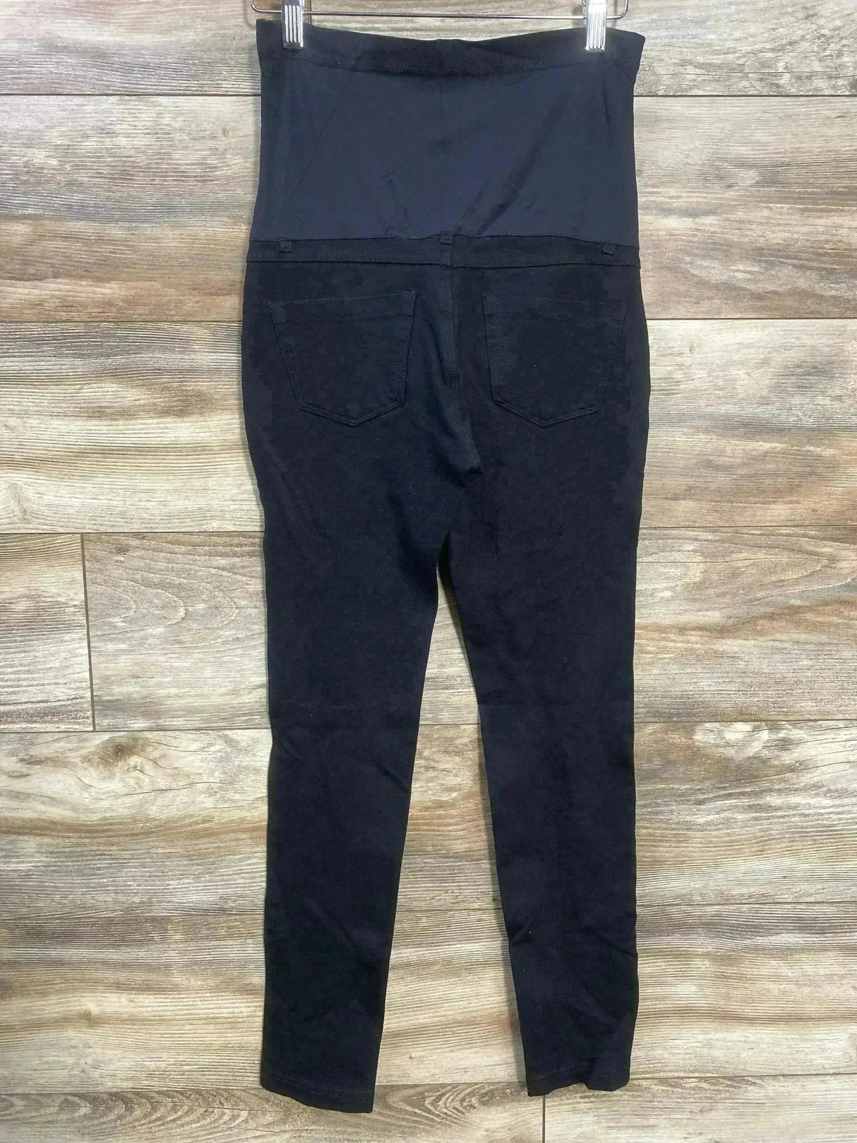 Pink Blush Maternity Full Panel Pants Black sz Small - Me n Mommy To Be