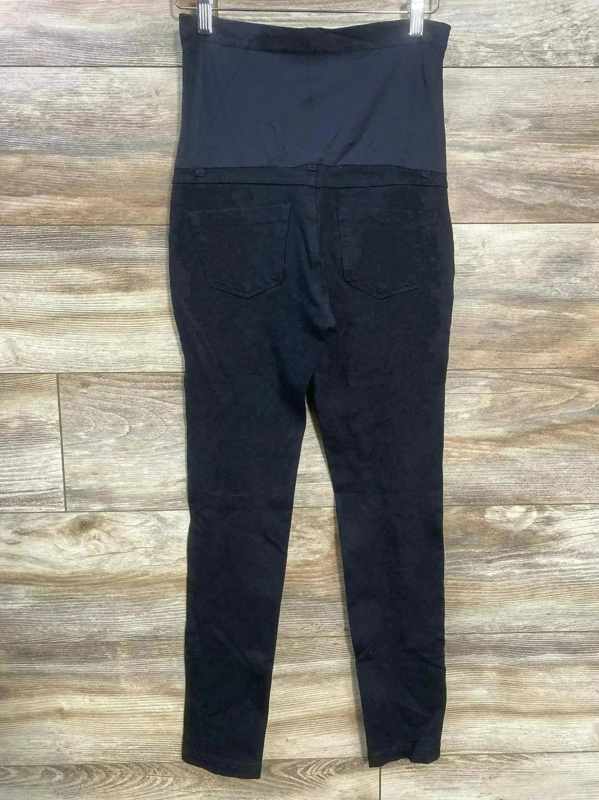 Pink Blush Maternity Full Panel Pants Black sz Small - Me n Mommy To Be