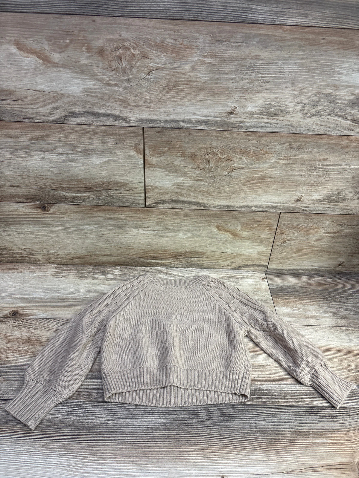Shein Knit Sweater Tan sz 4T