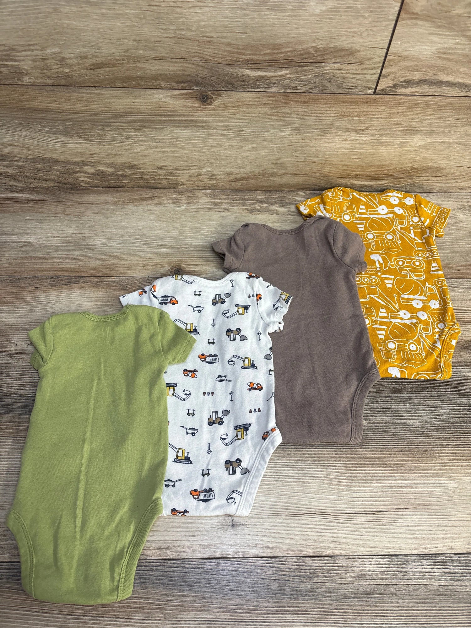 Carter's 4pk Little Mover & Shaker Bodysuits sz 3m - Me n Mommy To Be
