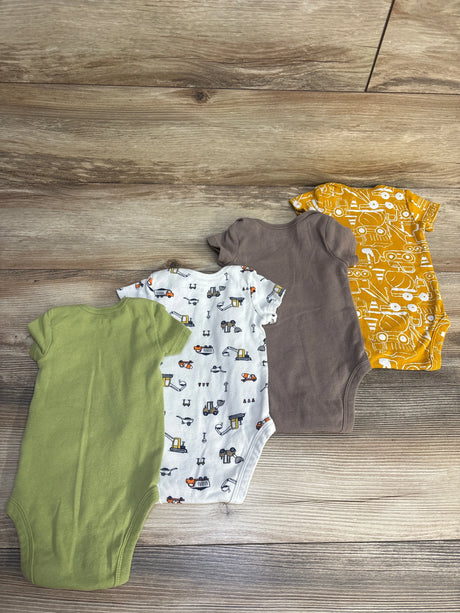 Carter's 4pk Little Mover & Shaker Bodysuits sz 3m - Me n Mommy To Be