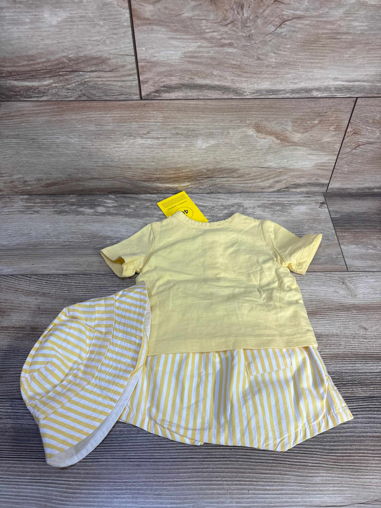 NEW Baby Gap 3pc Duck Outfit Set Yellow sz 0-3m