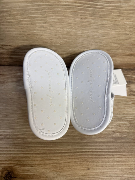 NEW Janie & Jack White Baby Bow Sandals sz 6-12m - Me n Mommy To Be
