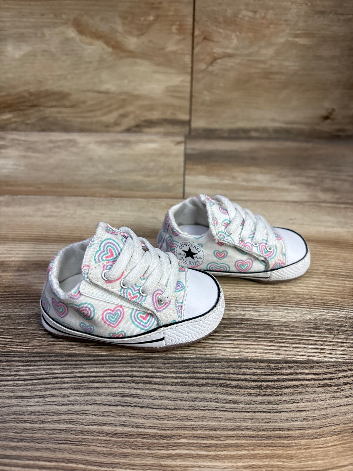 Converse All Star Cribster Easy-On Shoes White sz 2c