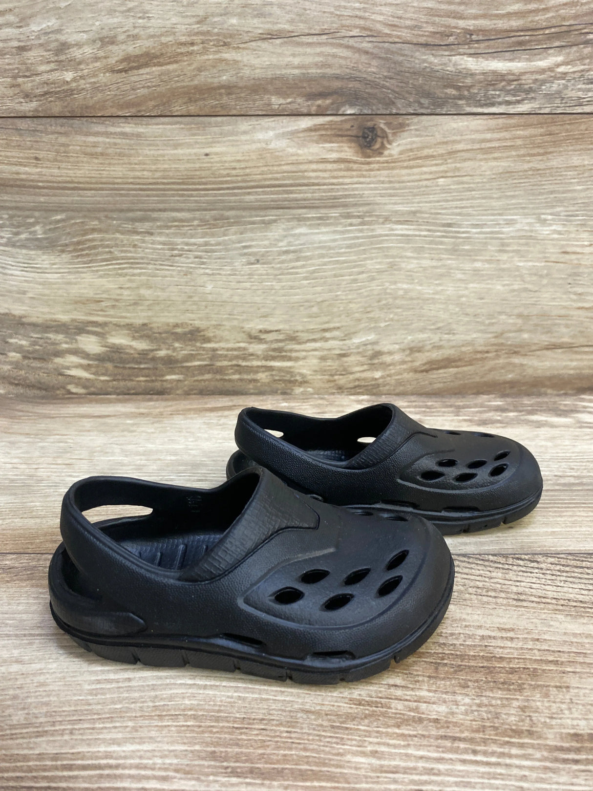 Wonder Nation USA Clogs, Black sz 6c
