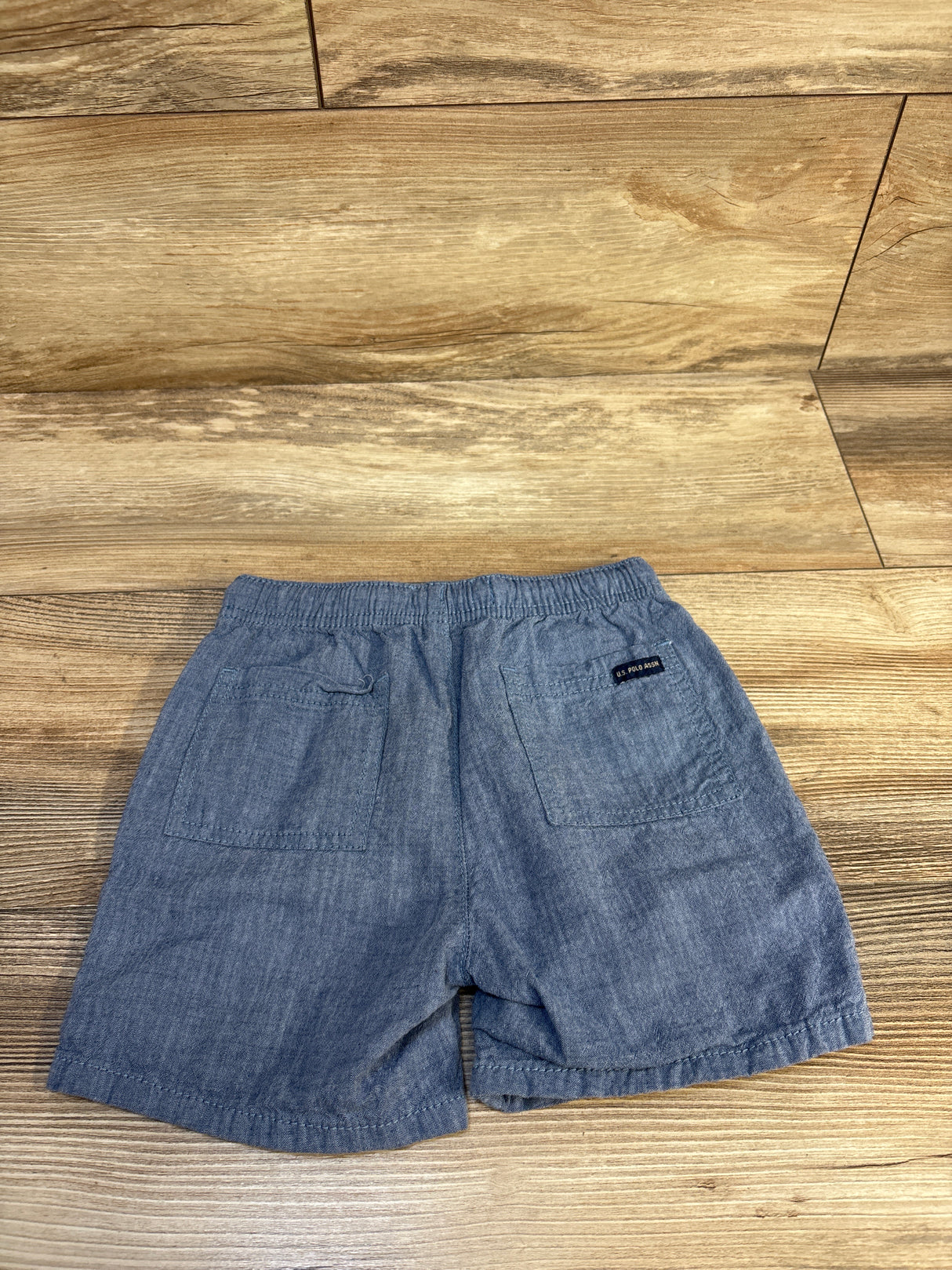 U.S. Polo Assn. Drawstring Shorts Blue sz 4T