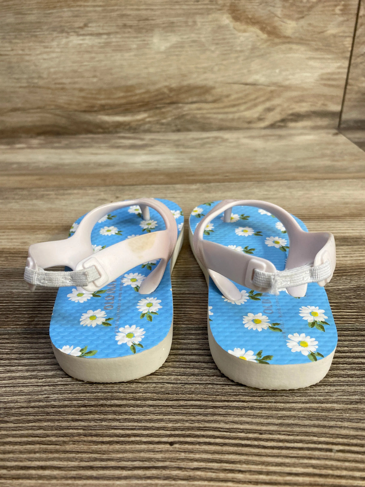 Old Navy Floral Flip Flop Sandals sz 6c - Me n Mommy To Be