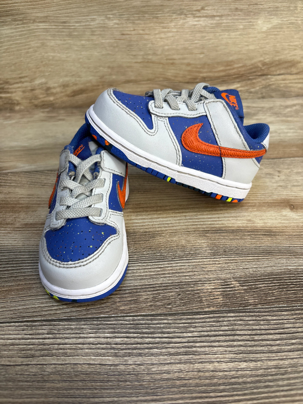 Nike Dunk Low TD 'Playground Paint Pack' Sneakers sz 7c