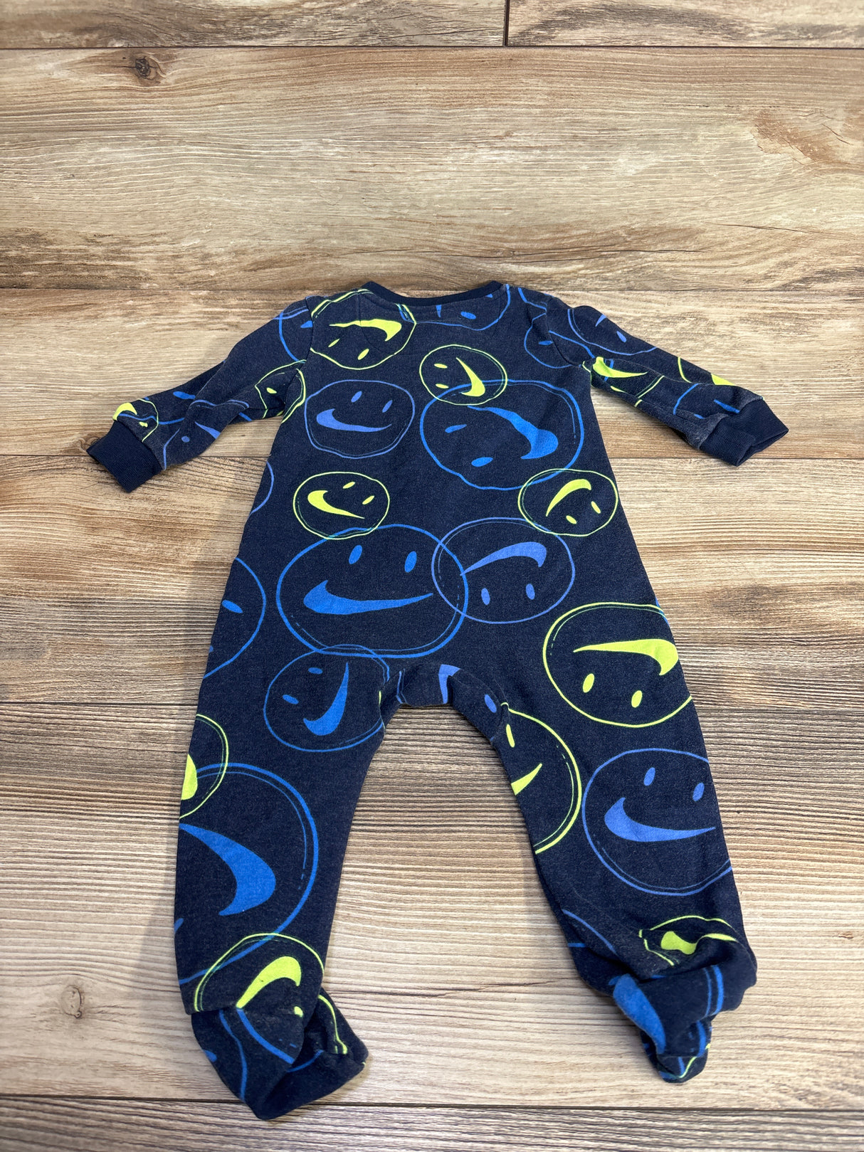 Nike Smiley Sleeper Navy sz 6m
