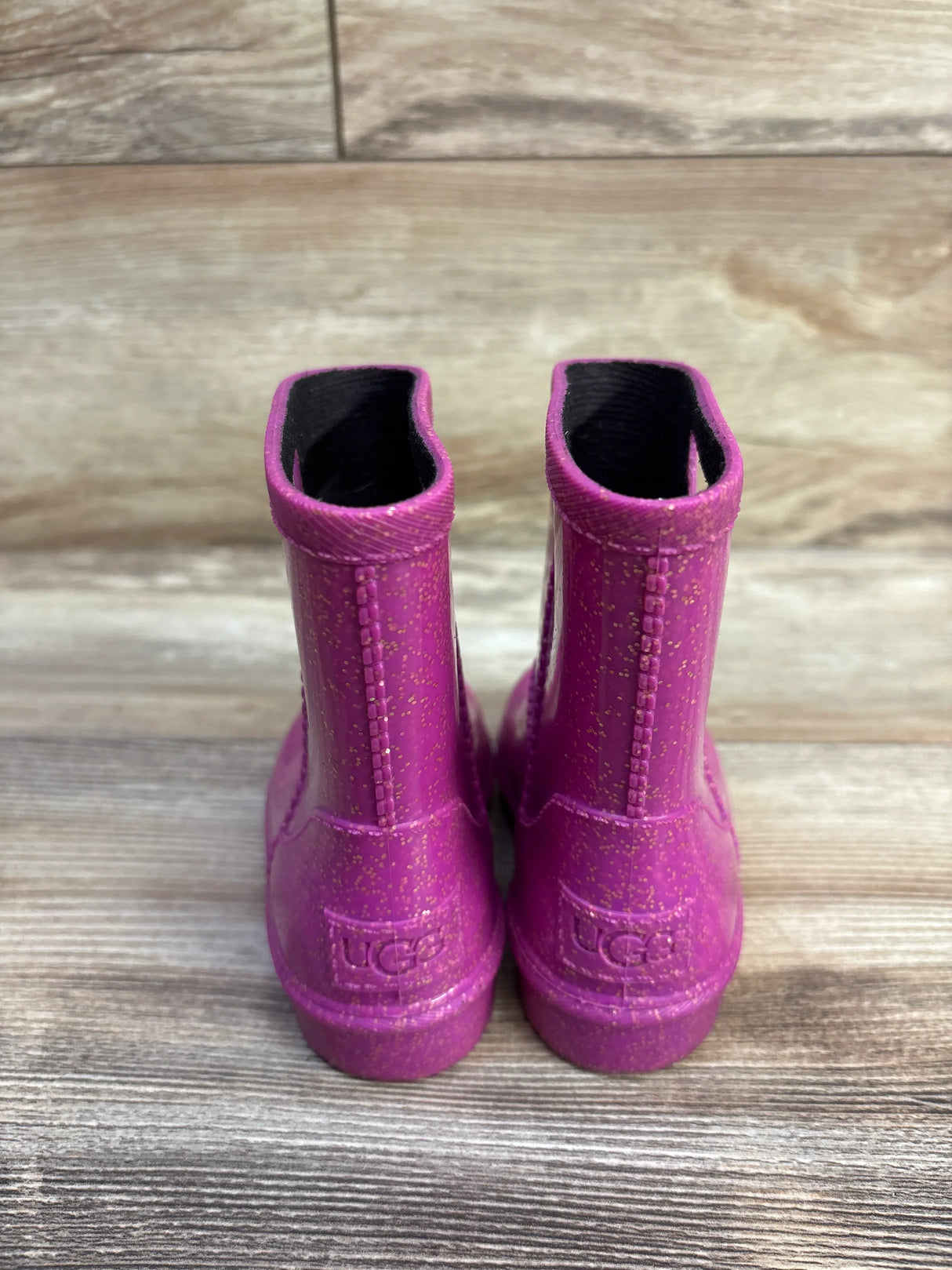 UGG Rahjee Glitter Rain Boots Pink sz 5c