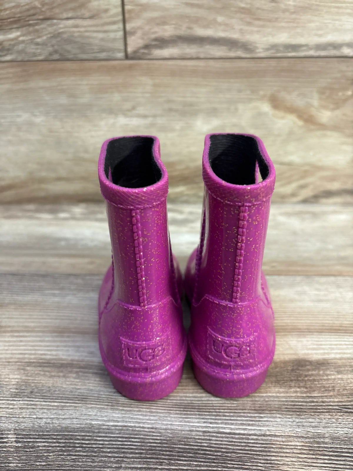 UGG Rahjee Glitter Rain Boots Pink sz 5c