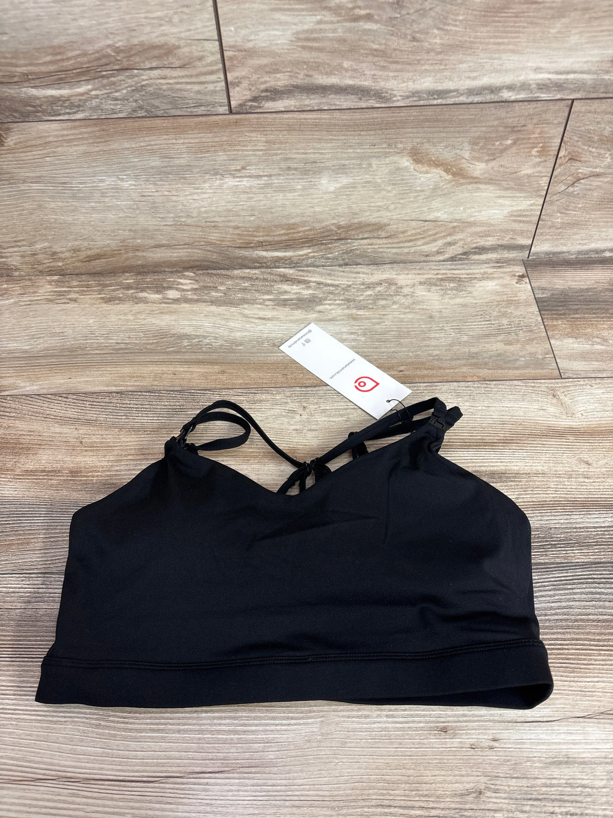 NEW Sweat & Milk Emily - Medium Support Nursing & Pumping Sports Bra, Black sz Medium