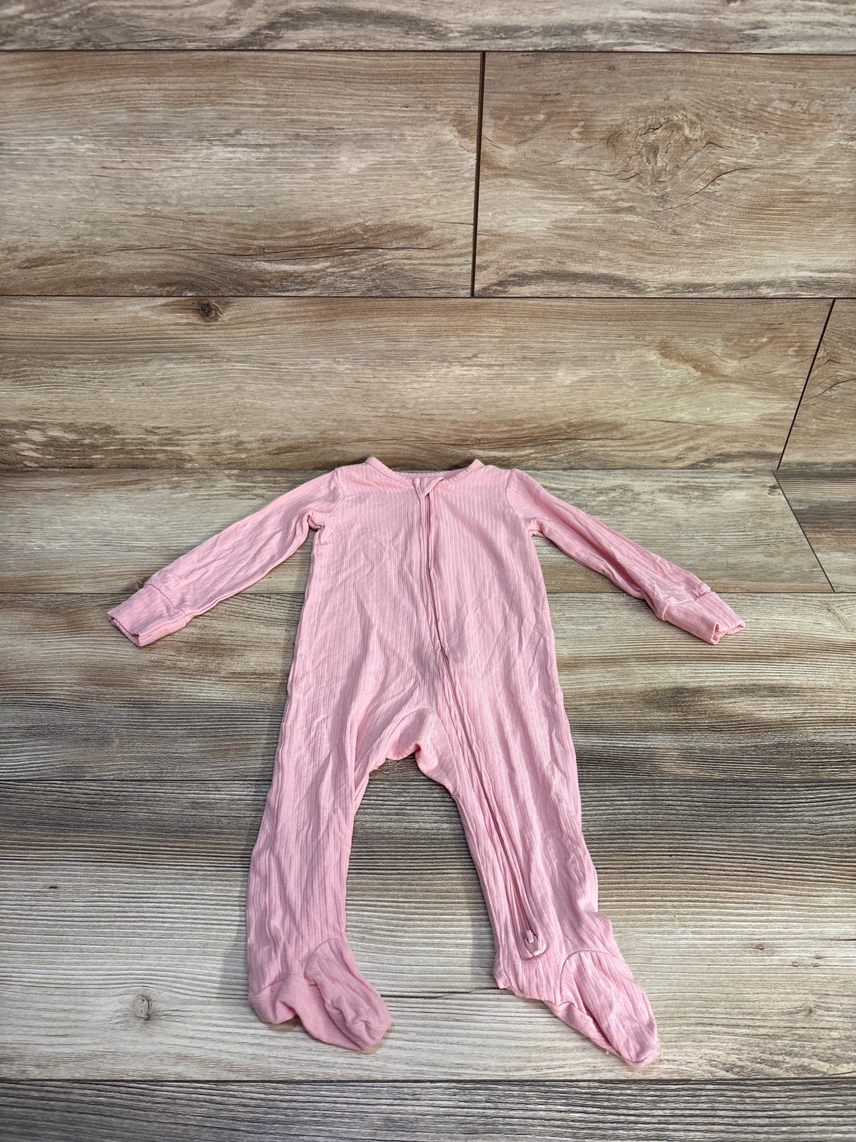 Carter's Purely Soft Ribbed Sleeper Pink sz 6m
