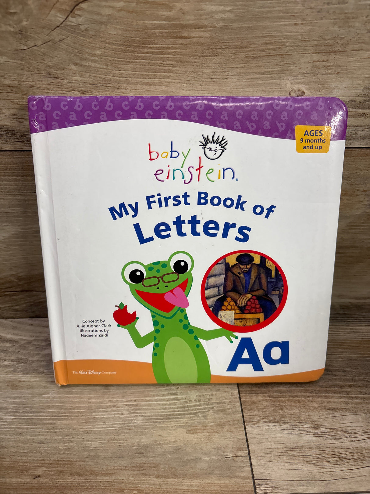 Baby Einstein My First Book of Letters Board Book