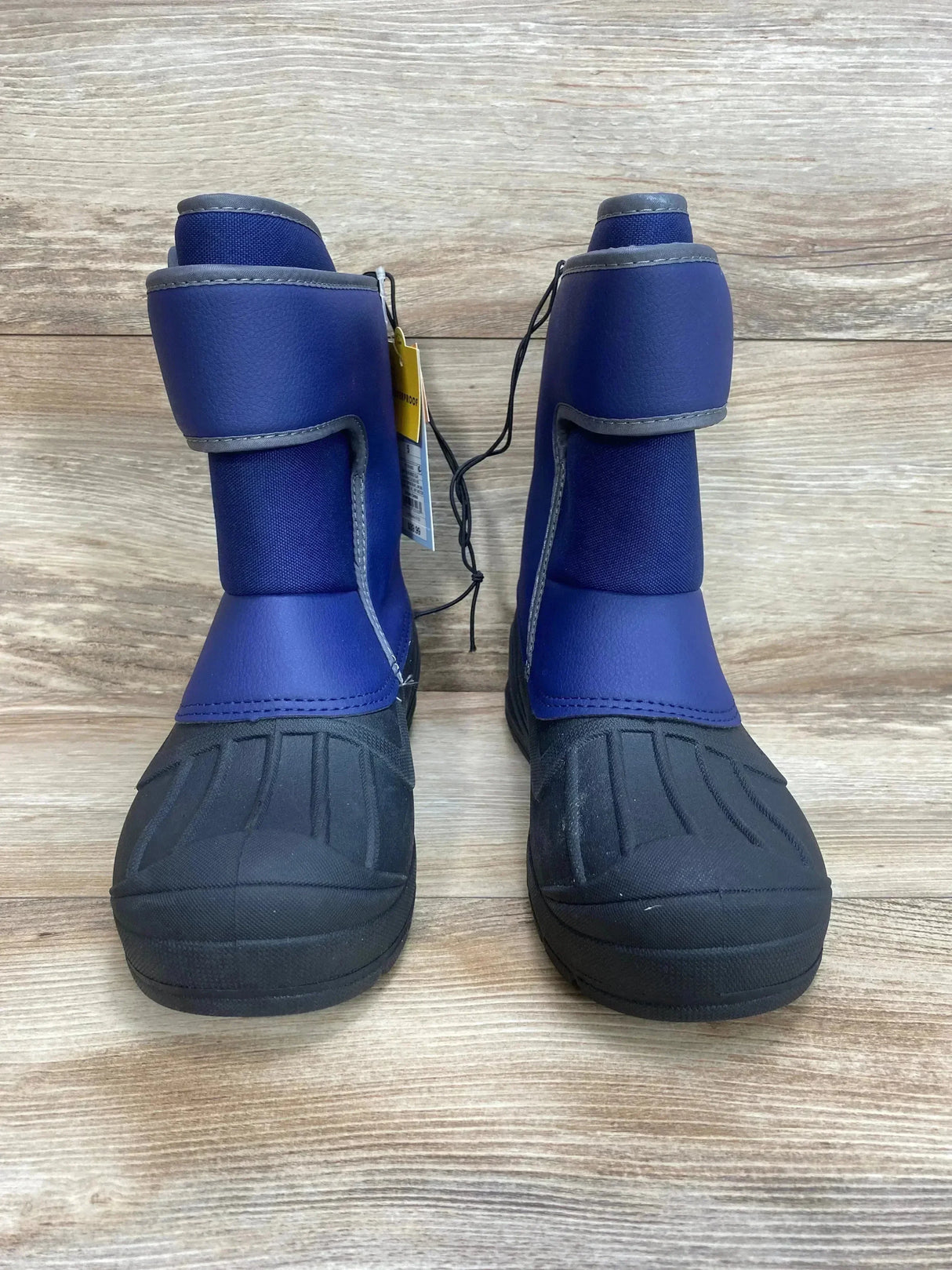 NEW Cat & Jack Navy Elia Snow Boots sz 5Y - Me n Mommy To Be