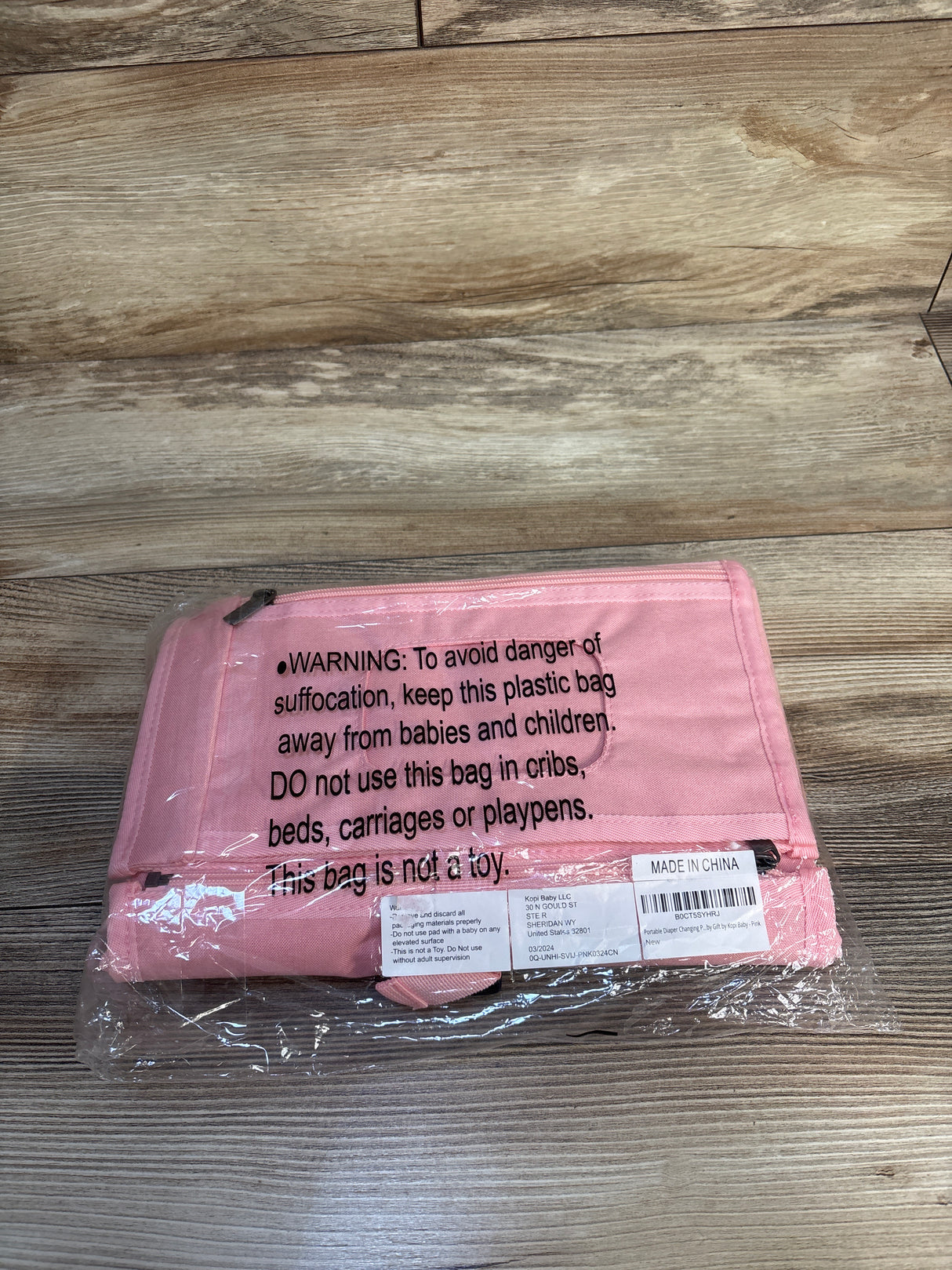 NEW Kopi Baby Portable Diaper Changing Pad Pink