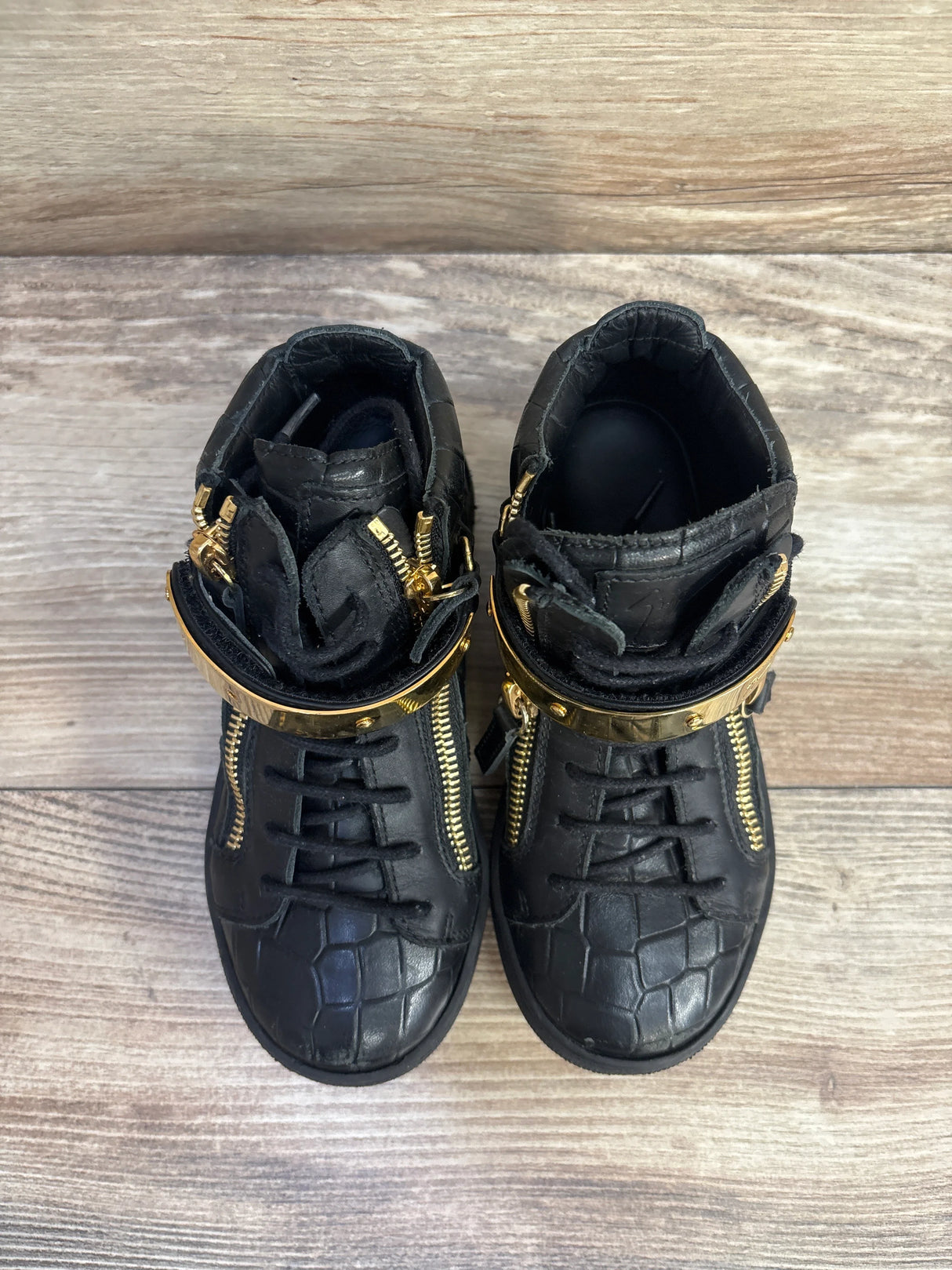 Giuseppe Kriss 1/2 JR. Black sz 12c - Me n Mommy To Be
