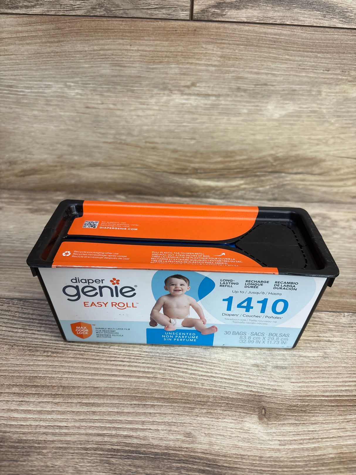 NEW Diaper Genie Easy Roll Refill 30 Bags