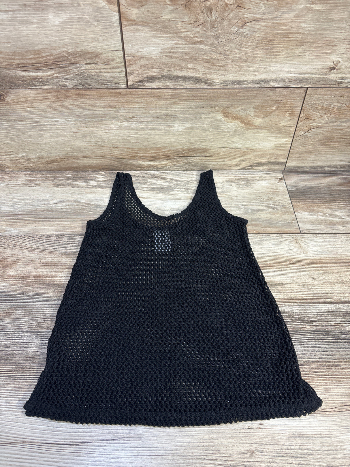Art Class Mesh Tank Top Black sz 4/5T