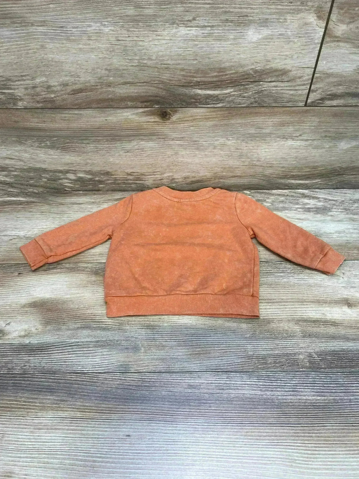Cat & Jack Sweatshirt Orange sz 3-6m - Me n Mommy To Be