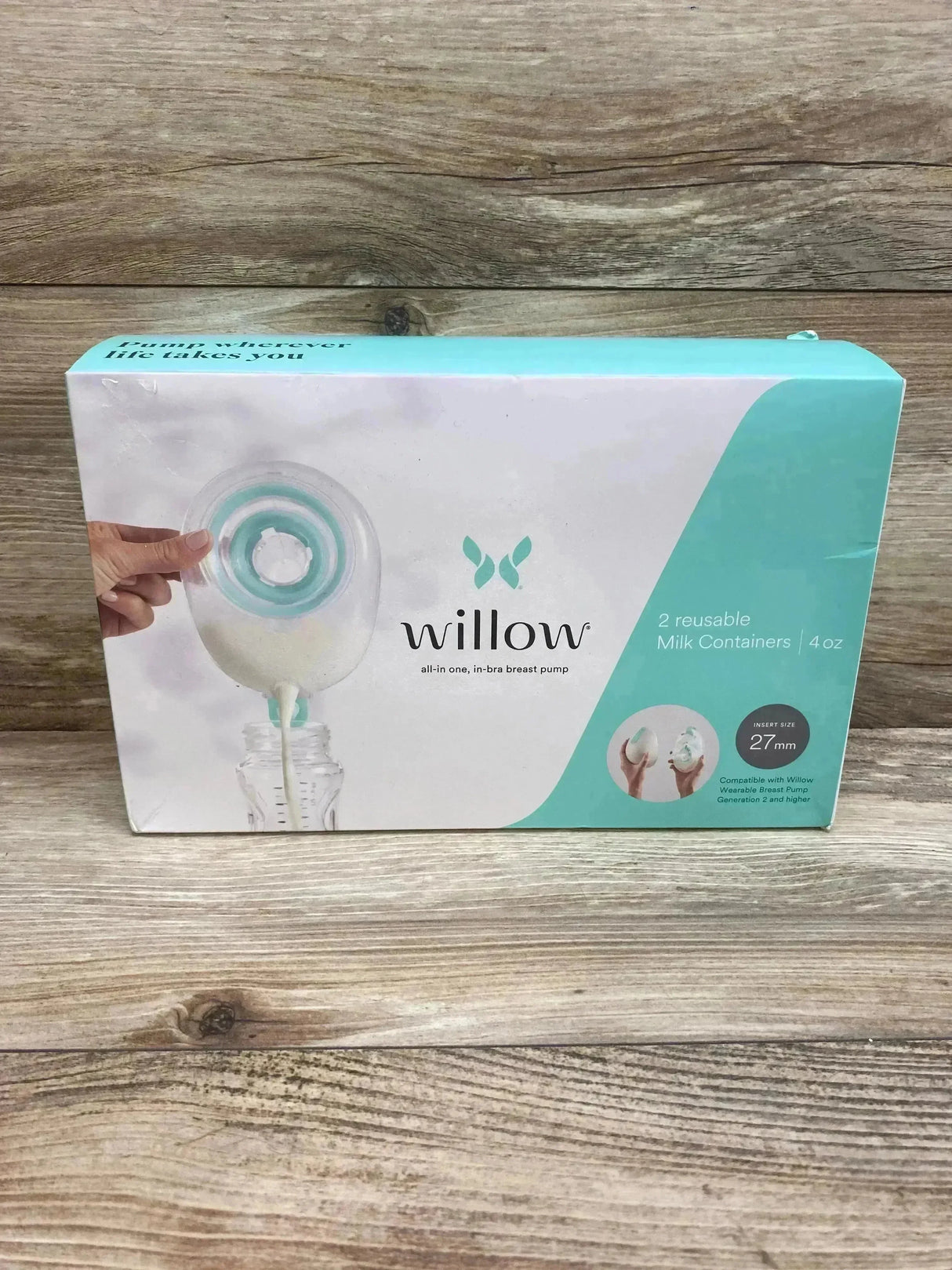 NEW WILLOW 3.0 Reusable Breast Milk Container - 27mm - 2pk - Me n Mommy To Be
