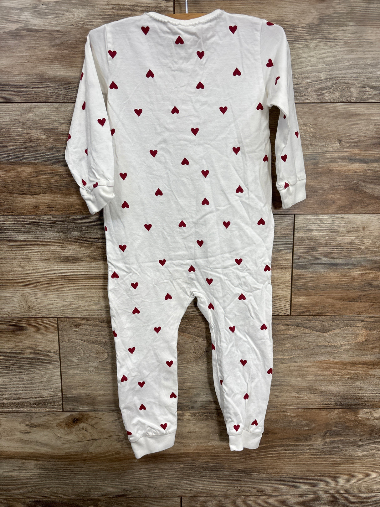 H&M Heart Print Coverall sz 18-24m