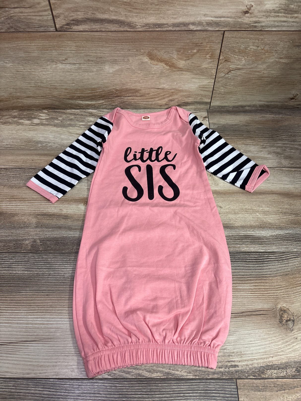 Little Sis Gown Pink sz 3-6m