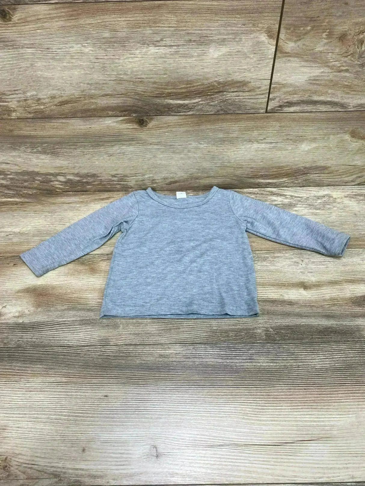 Shein Long Sleeve Shirt Grey sz 12-18m - Me n Mommy To Be
