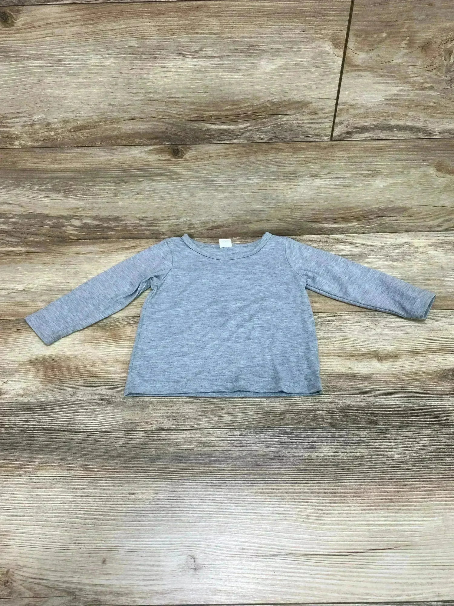 Shein Long Sleeve Shirt Grey sz 12-18m - Me n Mommy To Be