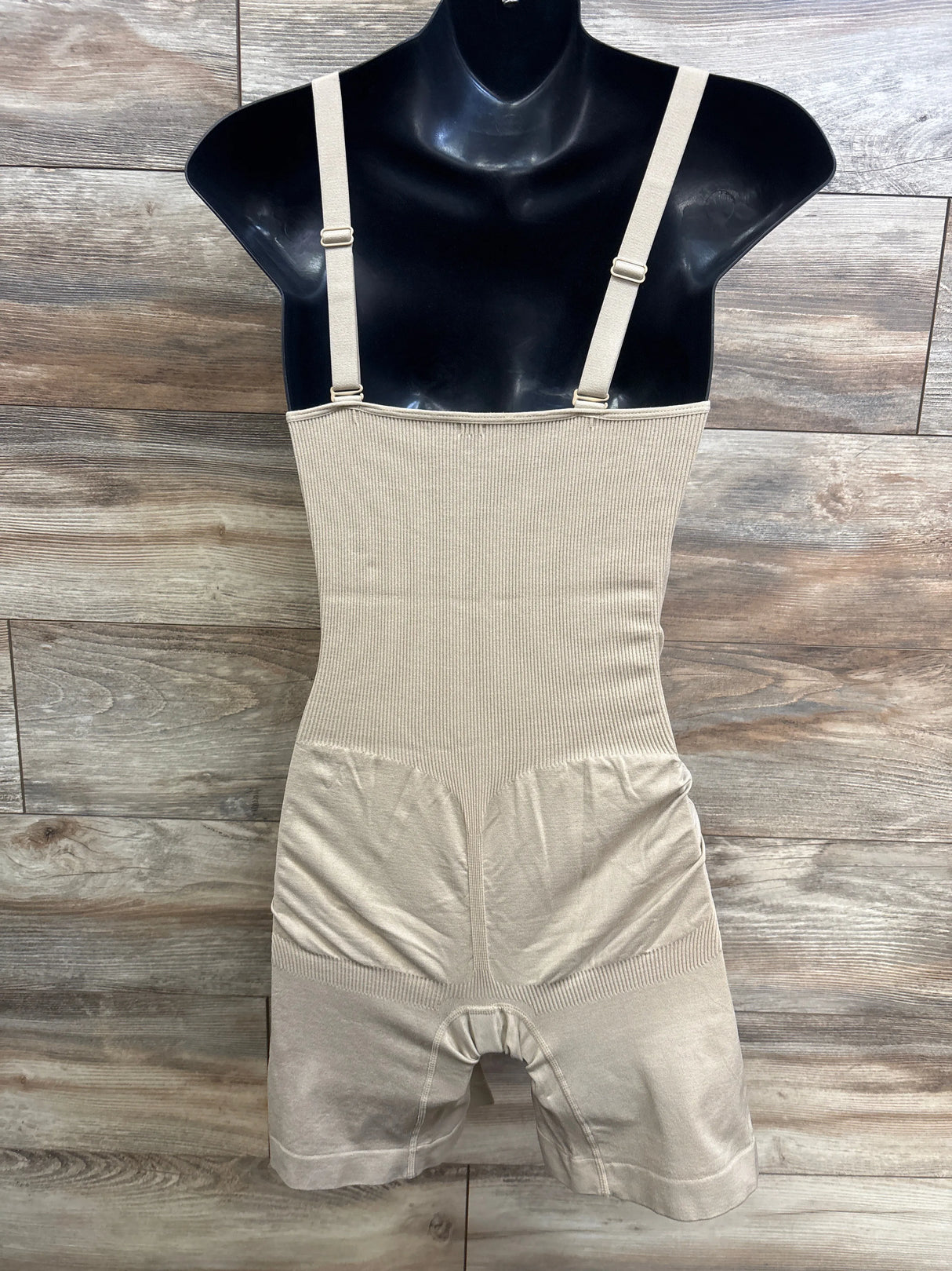 Y25D Maternity Seamless Shapewear Romper Beige sz XXL