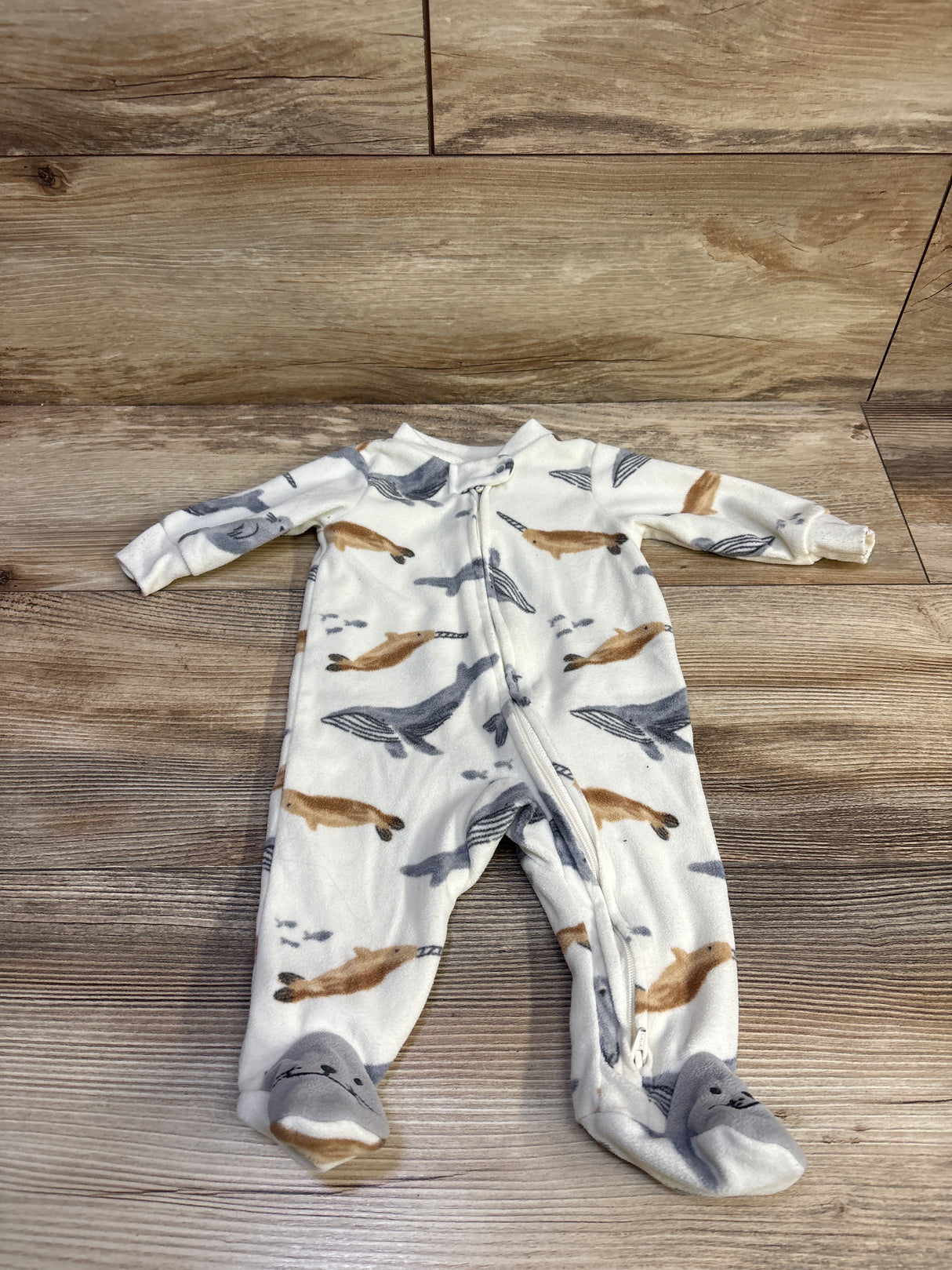 Child Of Mine Blanket Sleeper Ivory sz 0-3m