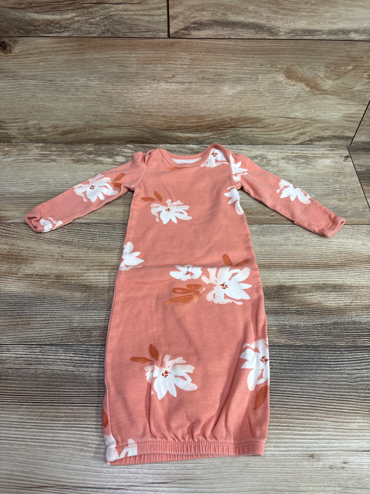 Carter's Sleep Gown Coral sz Newborn