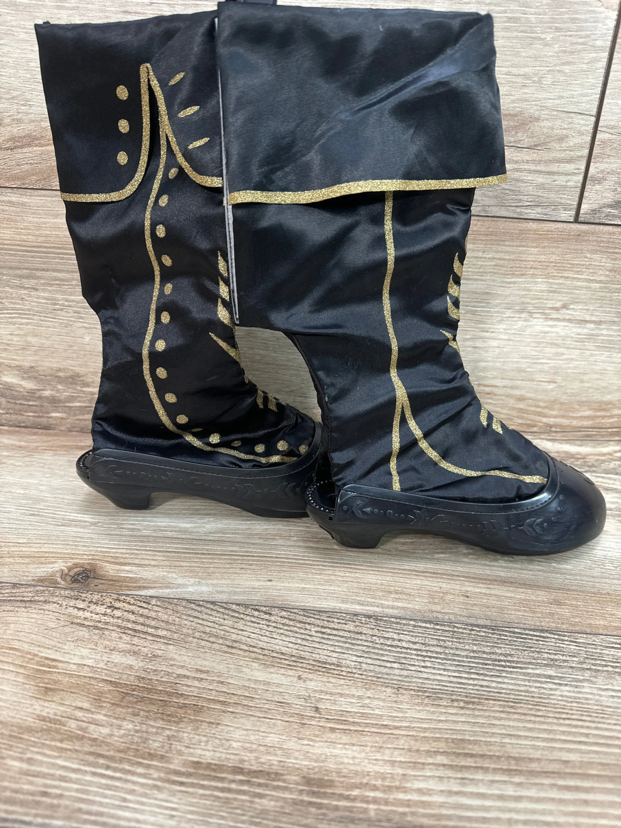 Disney Frozen 2 Anna Costume Boots Black sz 9/10 - Me n Mommy To Be