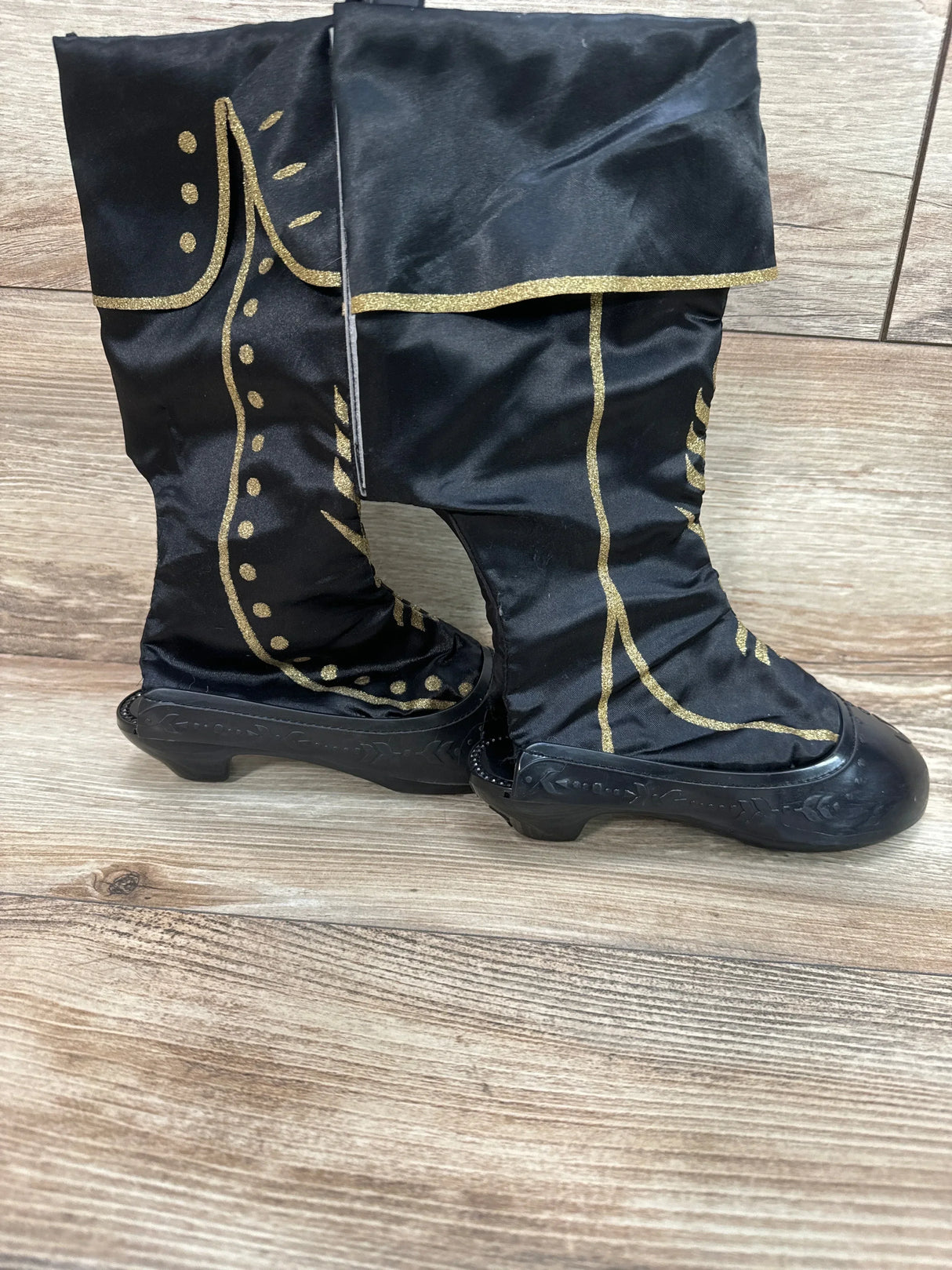 Disney Frozen 2 Anna Costume Boots Black sz 9/10 - Me n Mommy To Be