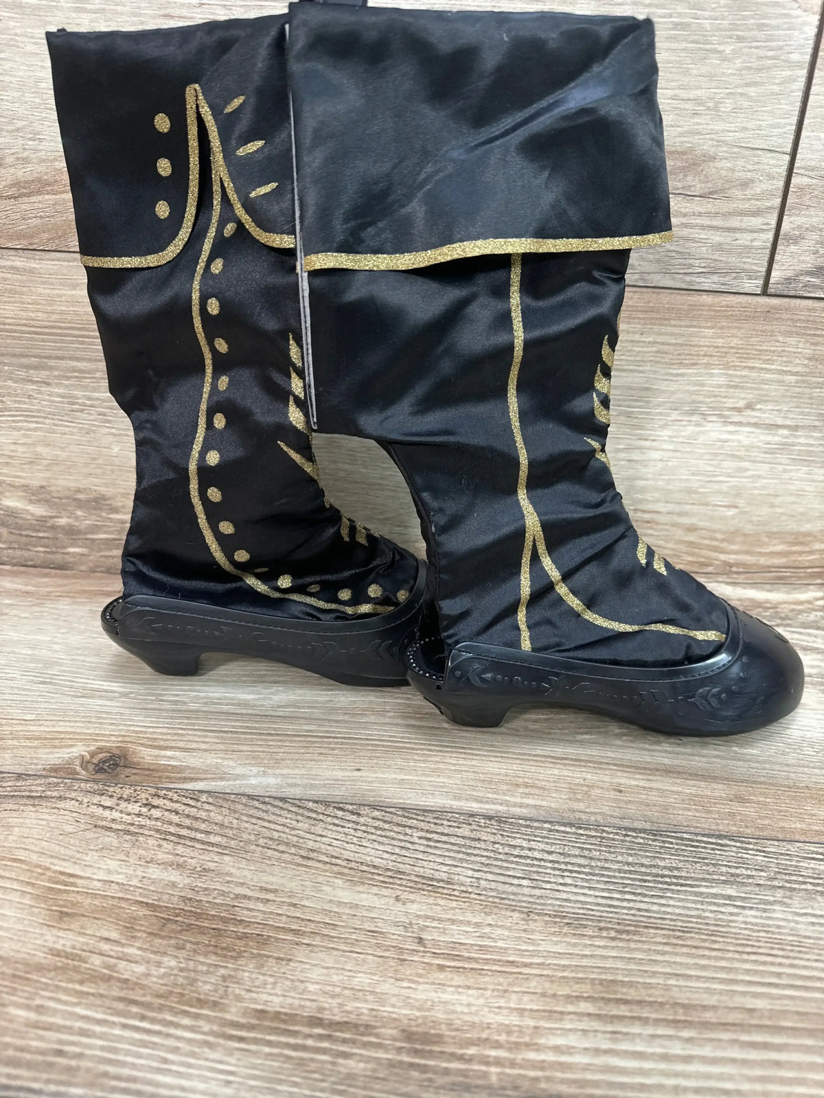 Disney Frozen 2 Anna Costume Boots Black sz 9/10 - Me n Mommy To Be