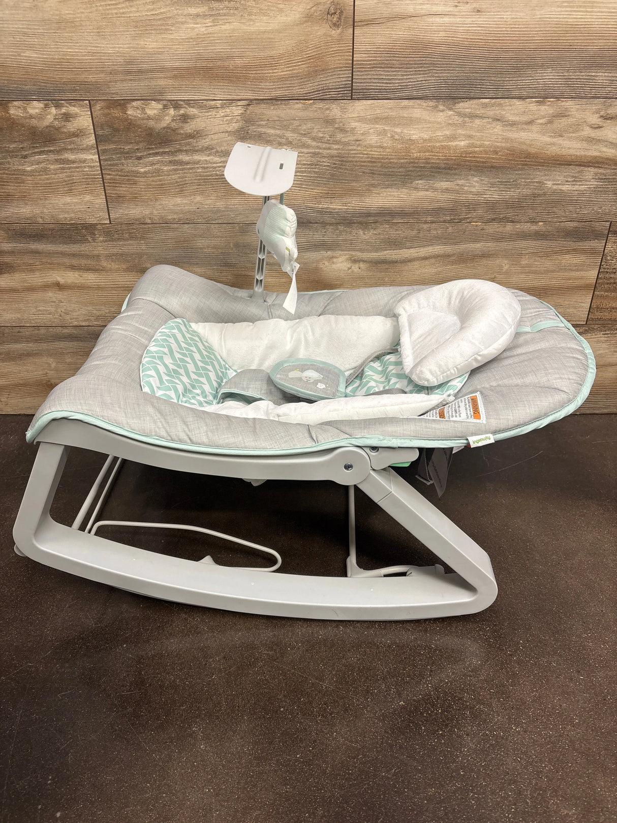 NEW Ingenuity Keep Cozy 3-in-1 Grow with Me Baby Bouncer, Rocker & Toddler Seat in Weaver - Me n Mommy To Be