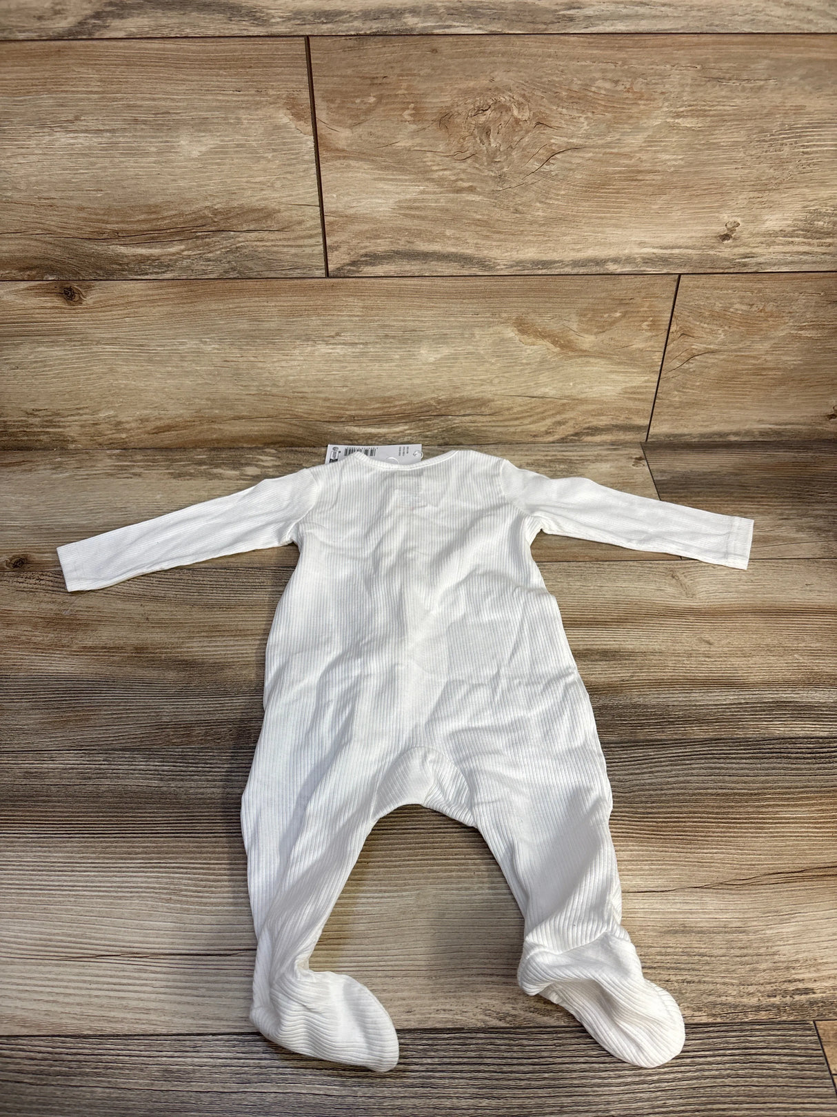 NEW DKNY Ribbed Sleeper White sz 6-9m