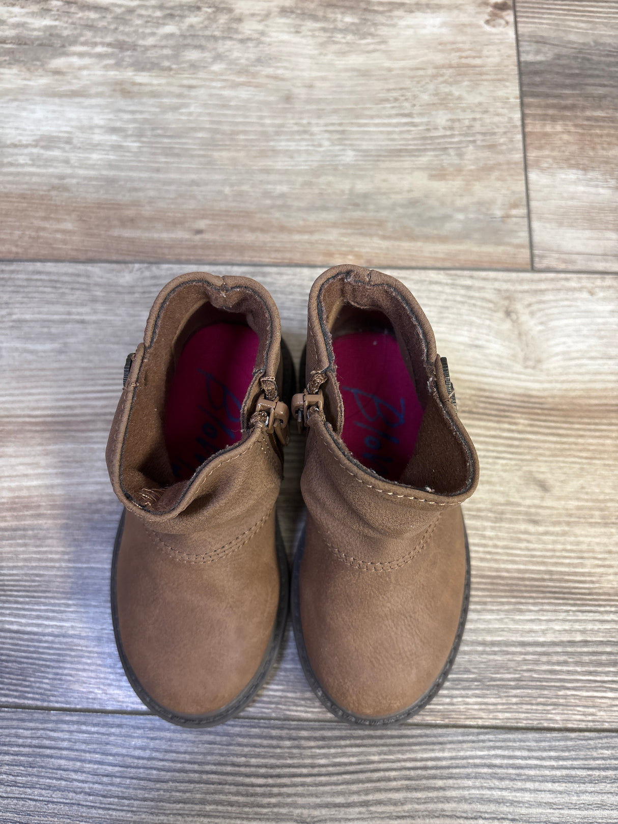 Blowfish Malibu Ankle Boots Brown sz 6c