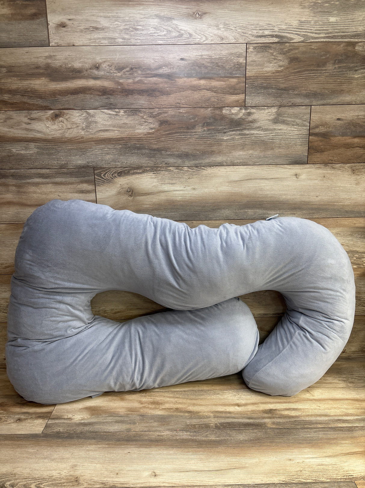 Pharmedoc Pregnancy Pillow U Shaped Grey