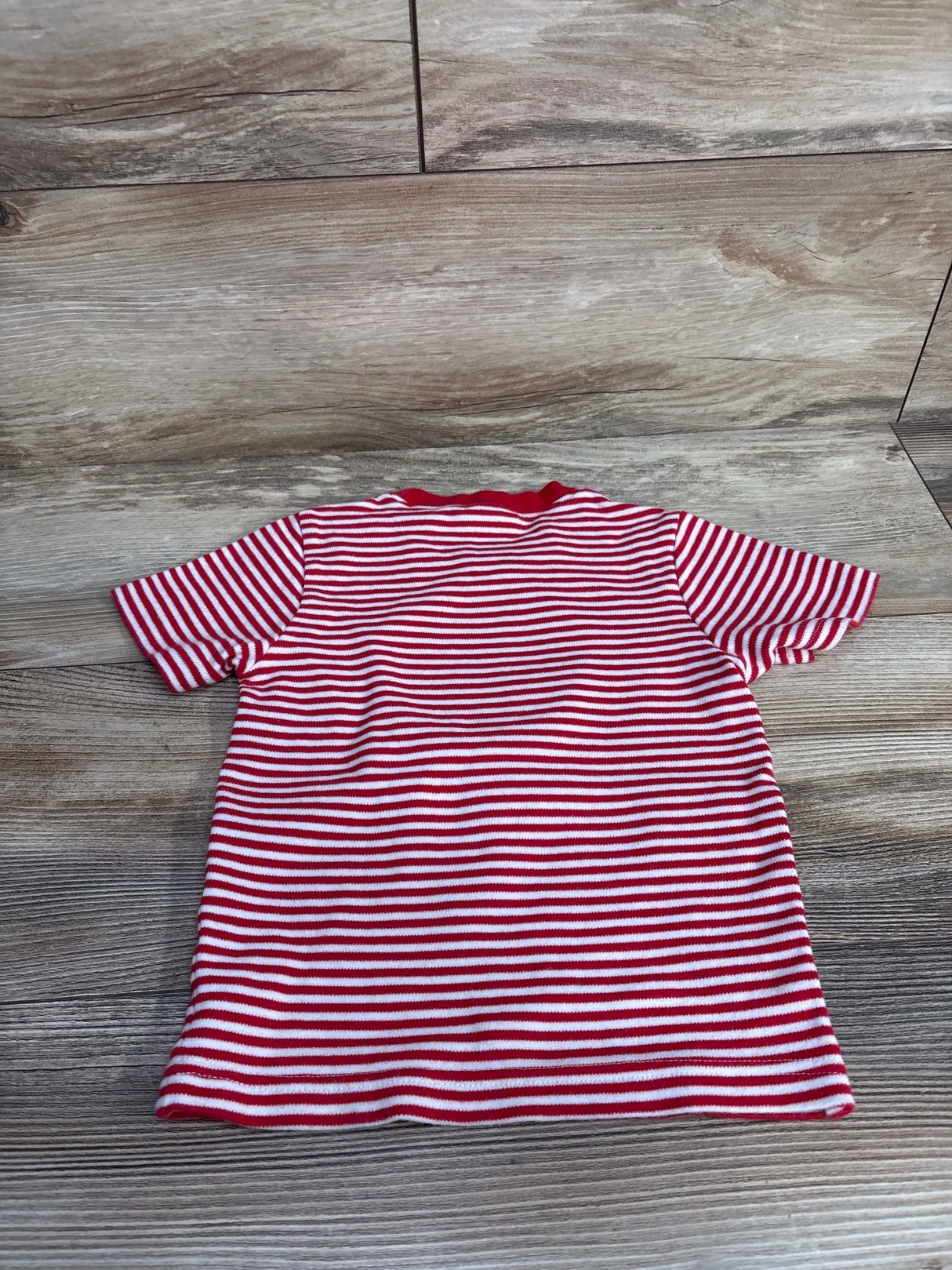 Buc-ees Striped T-Shirt Red sz 2T