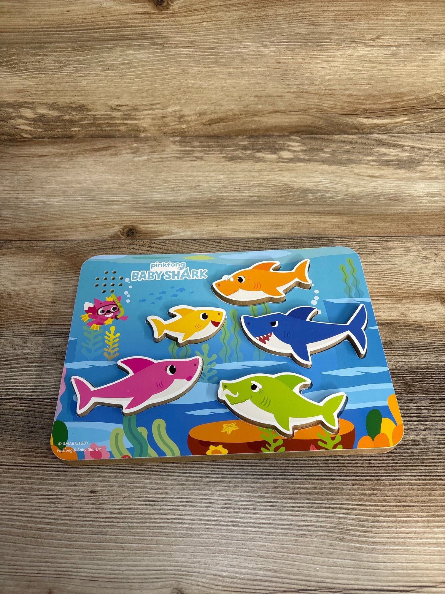 Pinkfrog Baby Shark Sound Puzzle